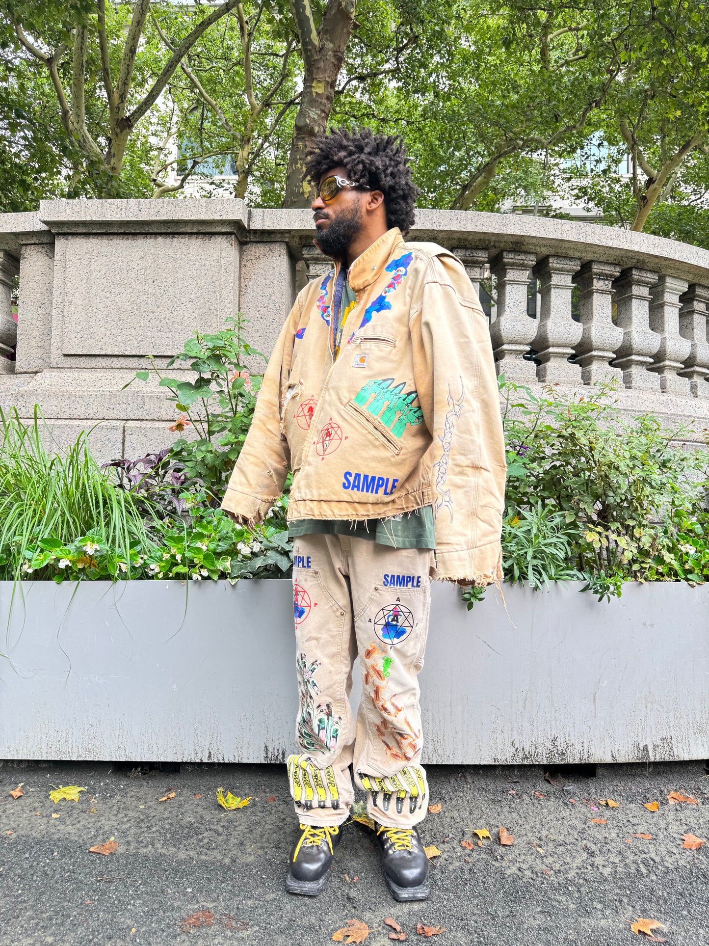 AAP Agenda distressed Carhartt Detroit jacket (Sample)