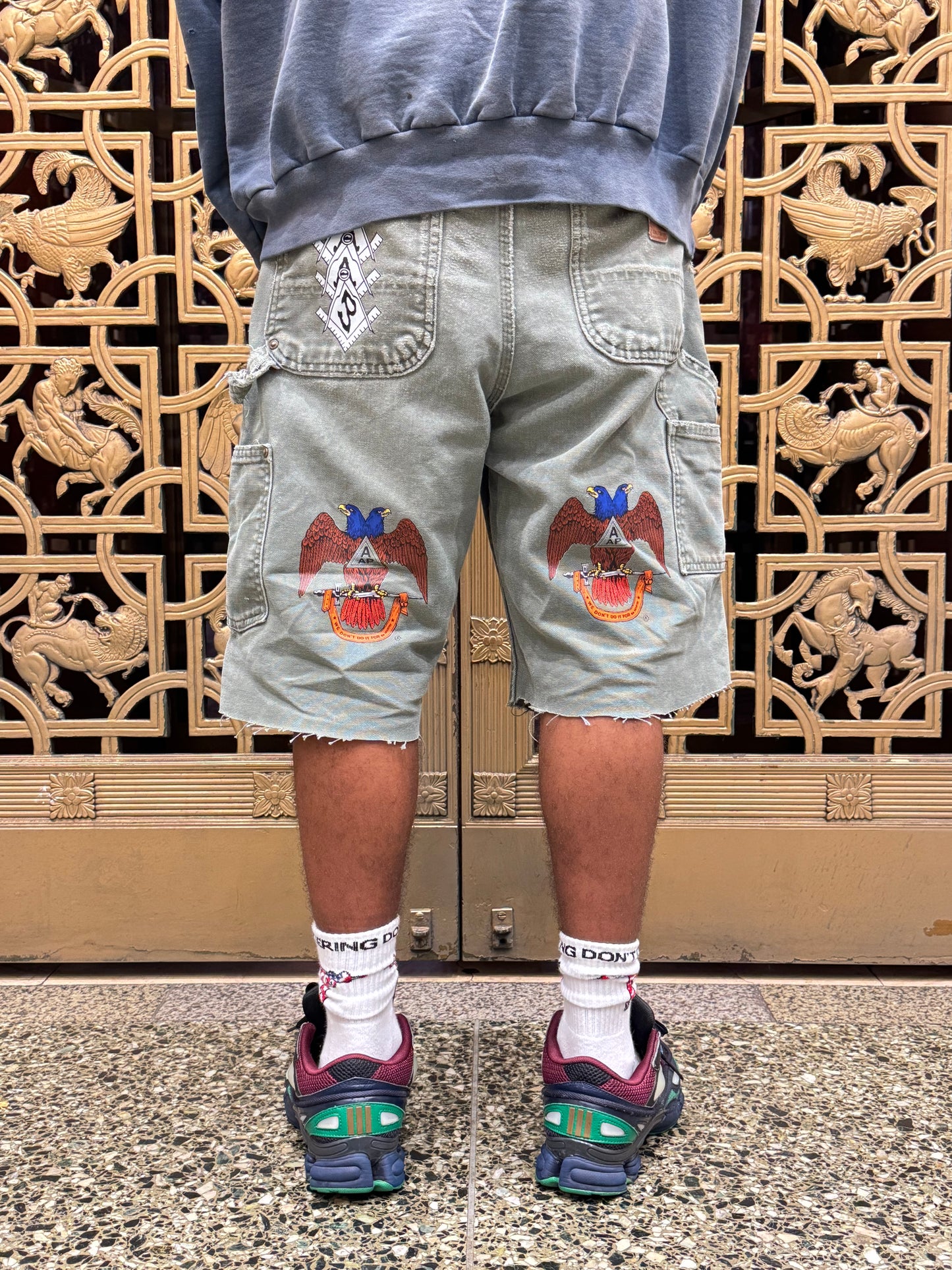 AAP Agenda double knee Carhartt shorts (Sample) size 32