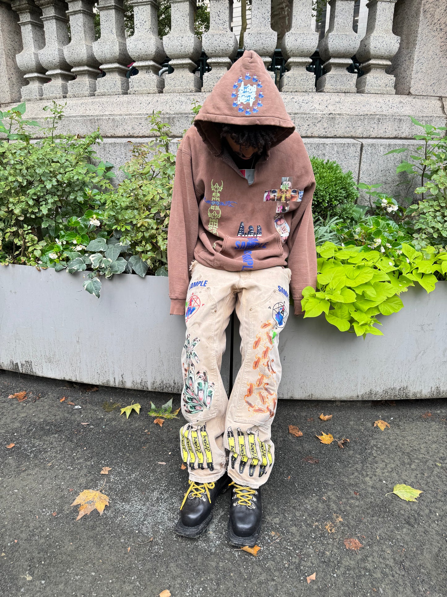 AAP Triple cross Carhartt hoodie (Sample)