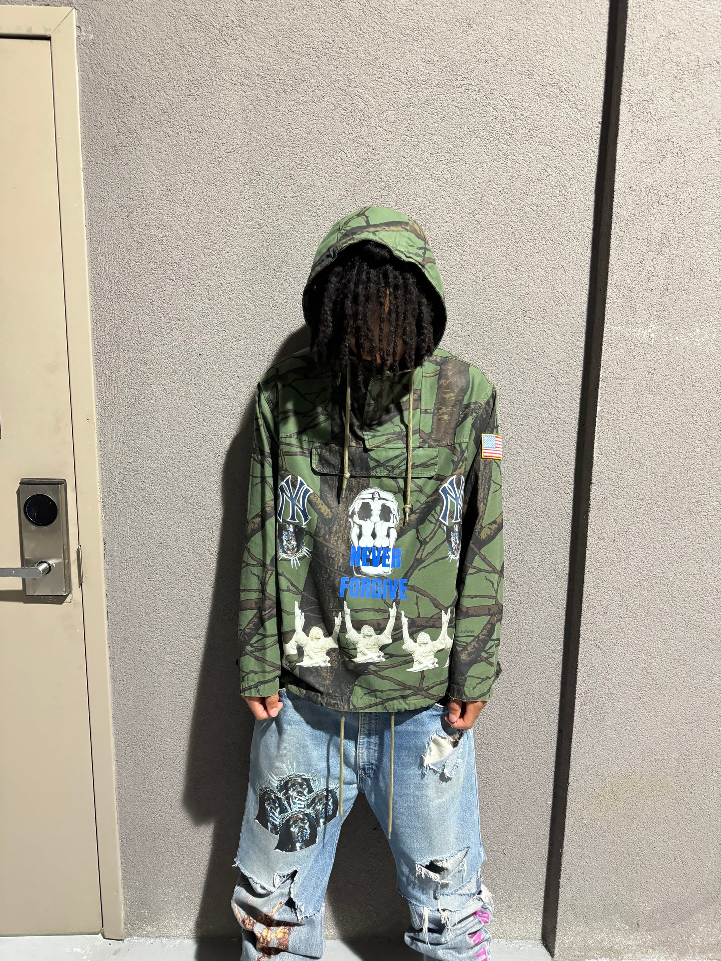 NEVER FORGIVE FUCK PREME JACKET (One of none drop 2024)