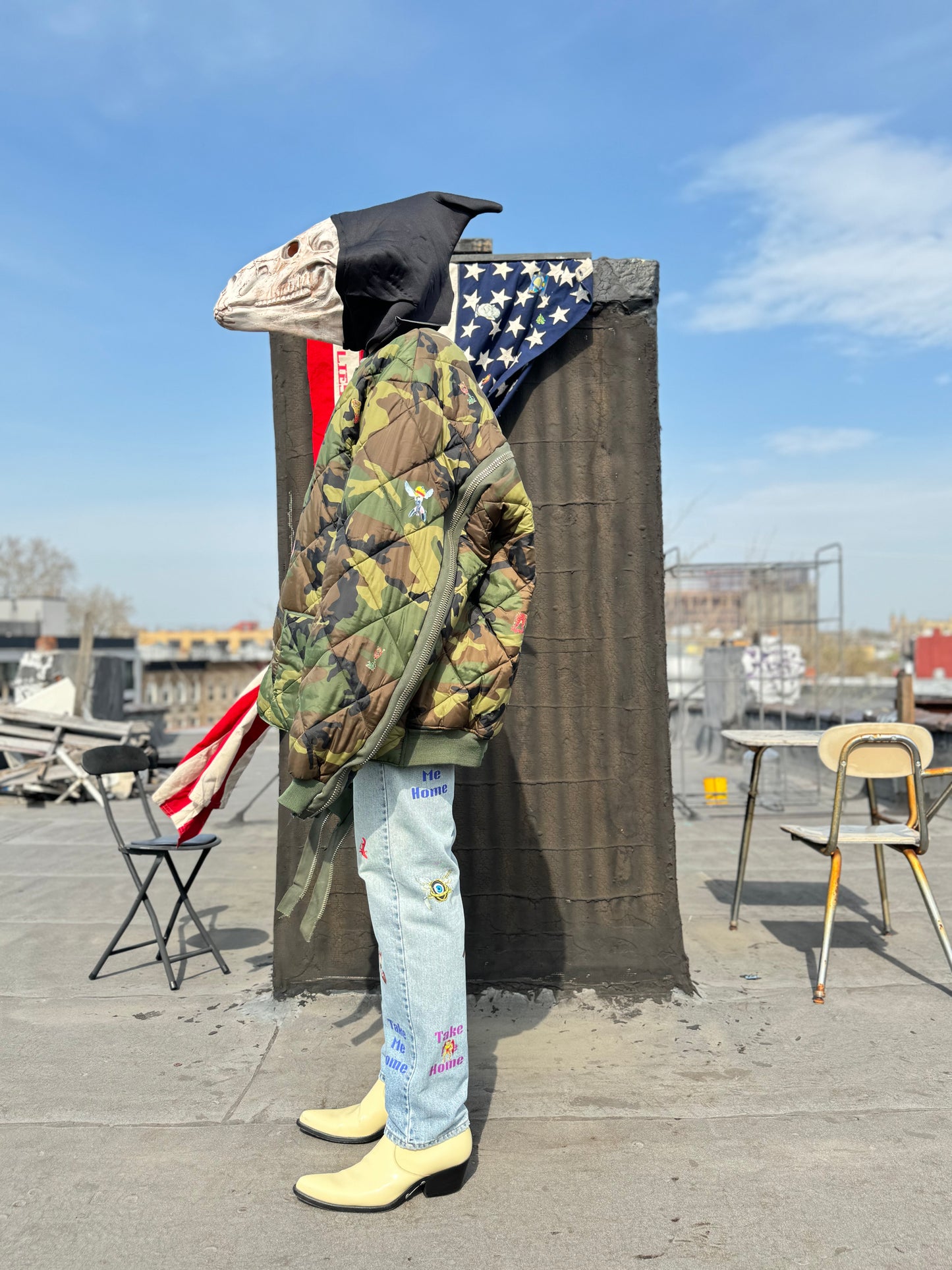 7xL state property camo bomber (collection 2)