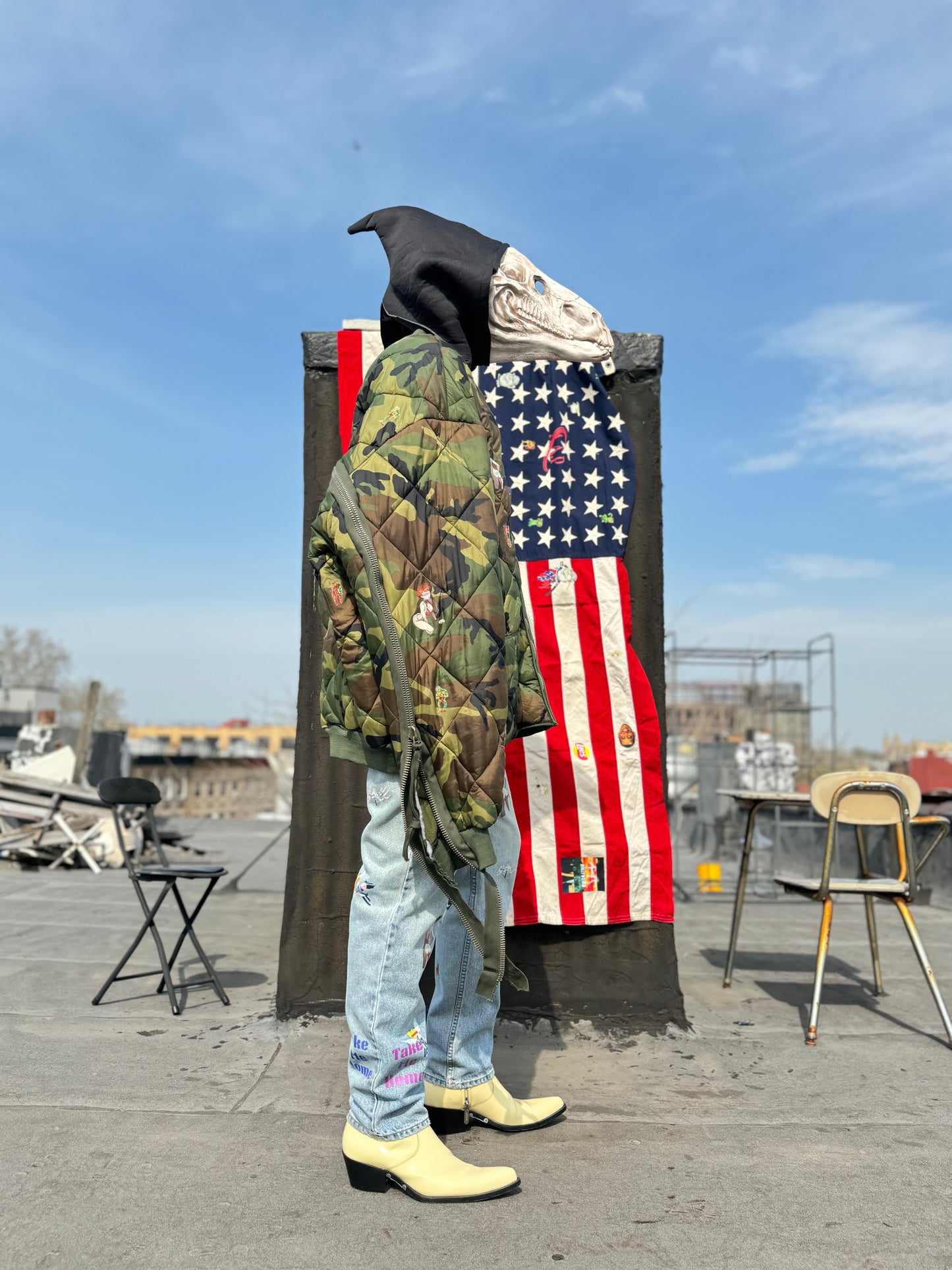 7xL state property camo bomber (collection 2)