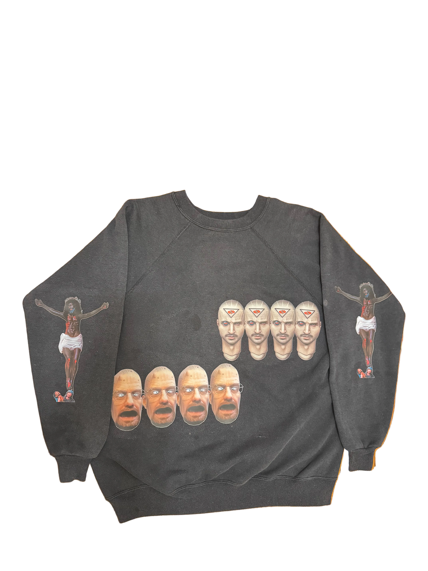 Times-up faded sweatshirt [Sample]