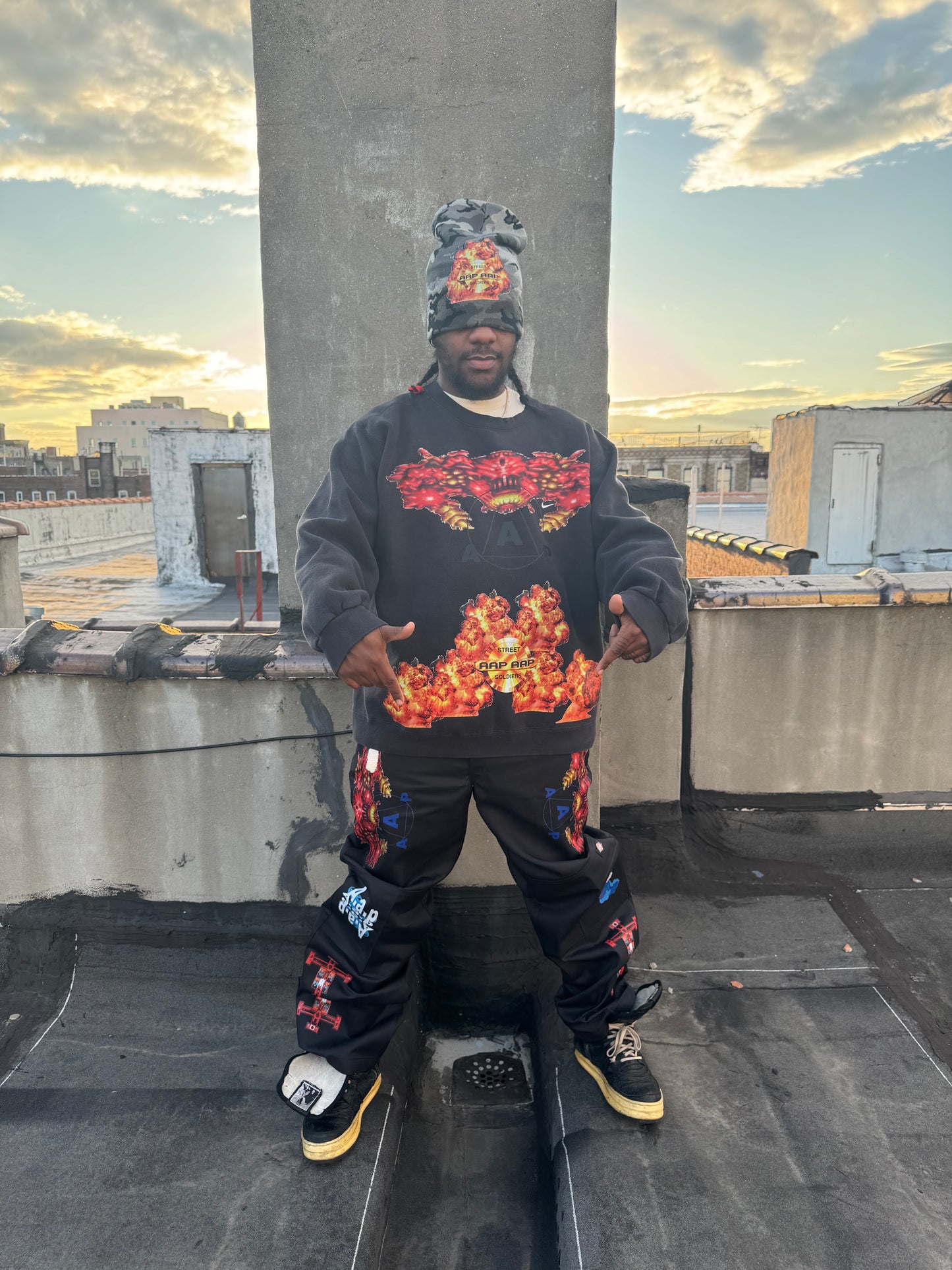 AAP street soldiers dickies $220 size run (size 38 x 32) [Pre-Order]