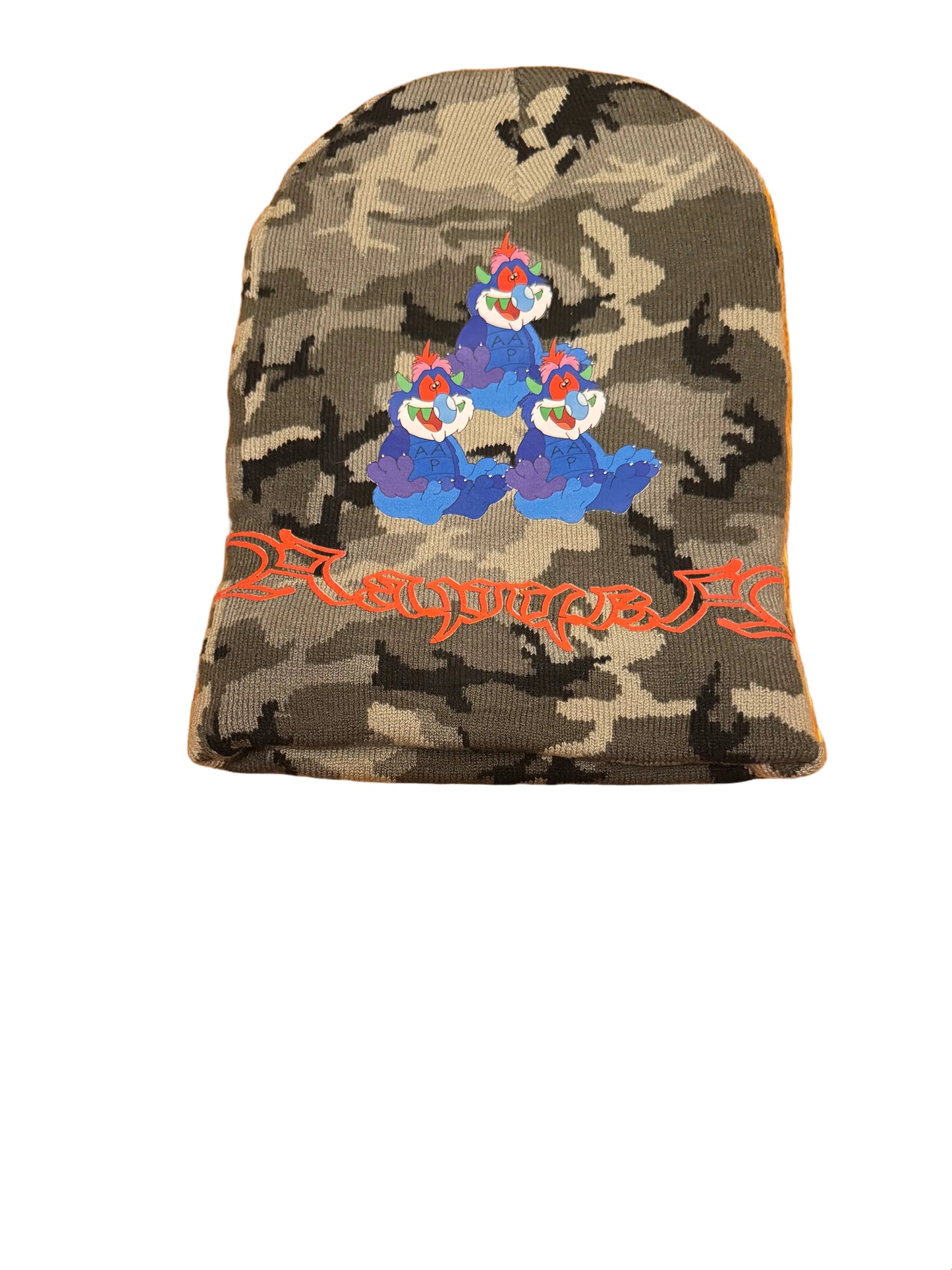 AAP street soldiers camo beanie (sample)