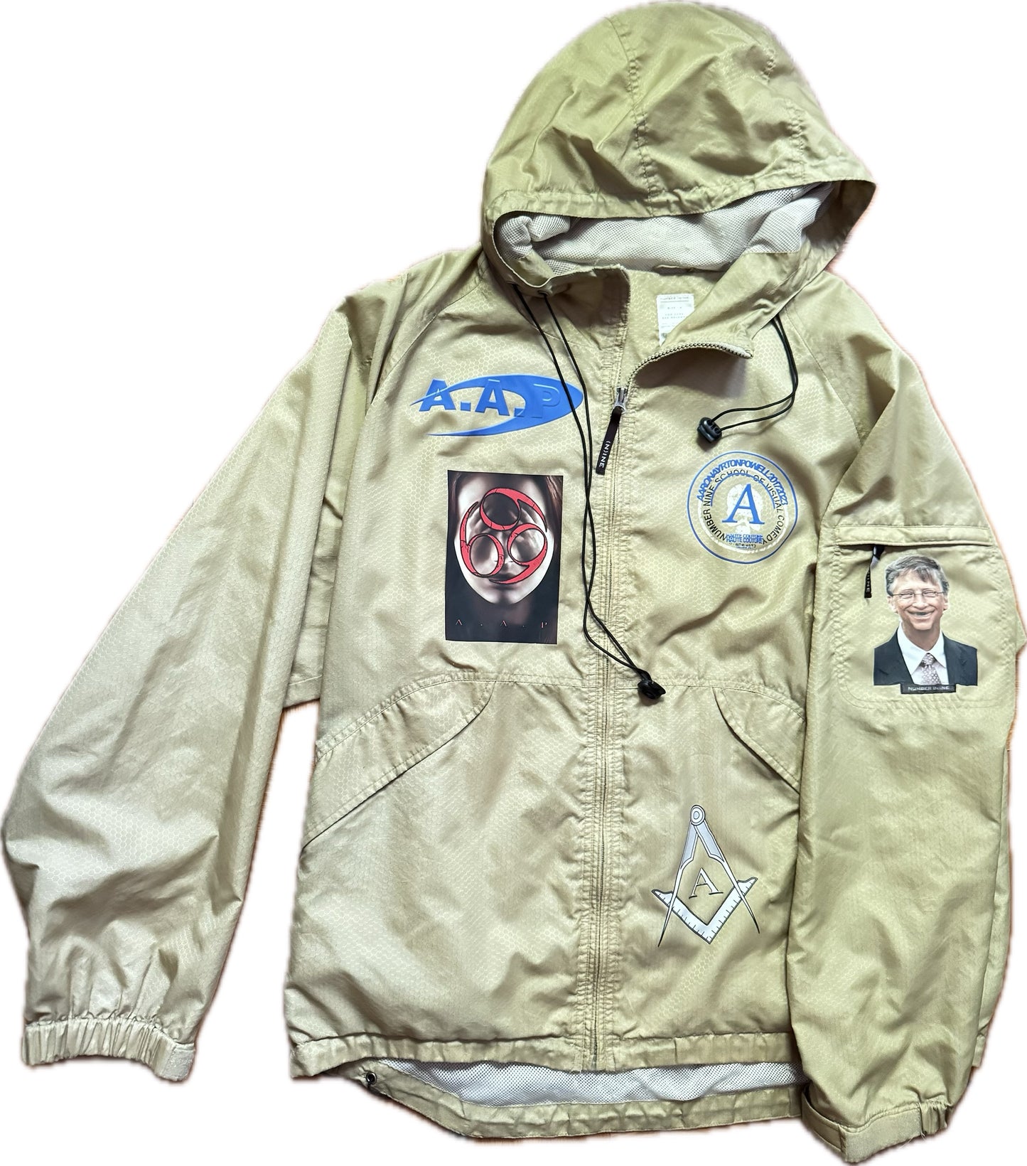 A.A.P (N)ine windbreaker (E.H.N.I.A summer 2025)