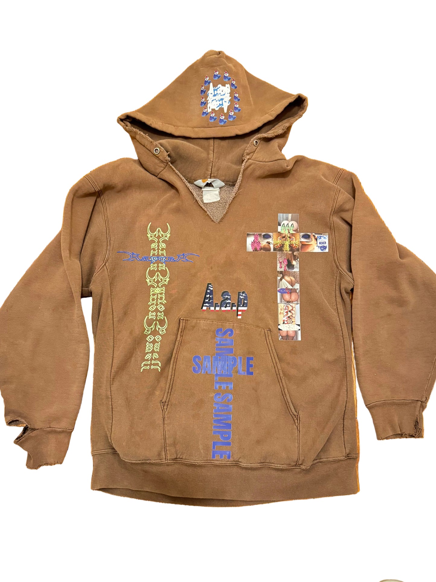 AAP Triple cross Carhartt hoodie (Sample)
