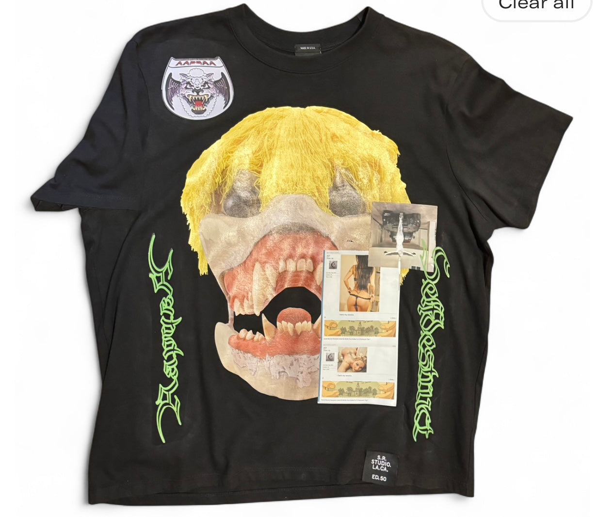 Lustful nights over Sr tee (Selfdestruct drop)