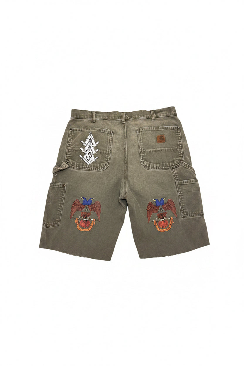 AAP Agenda double knee Carhartt shorts (Sample) size 32