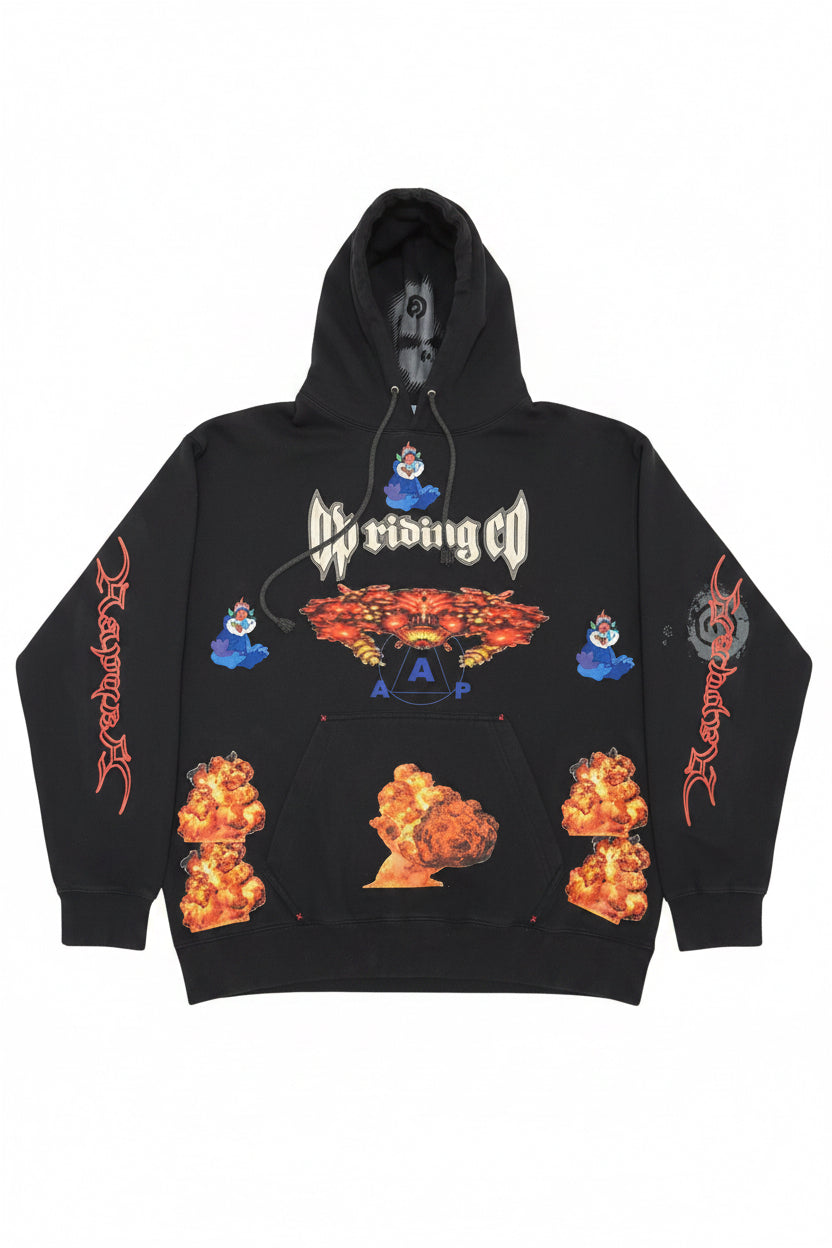 AAP soldiers vintage Ocean Pacific hoodie