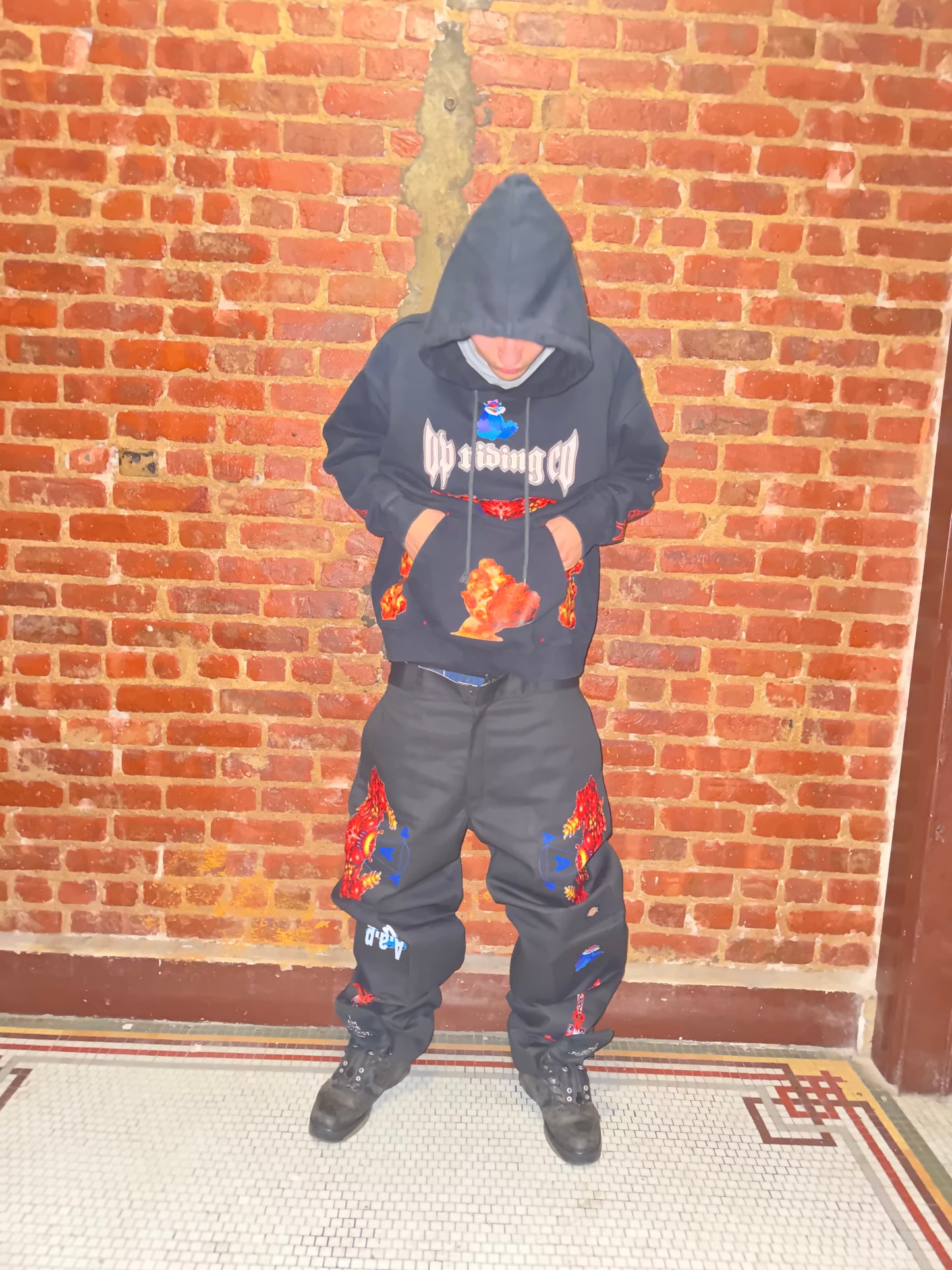 AAP soldiers vintage Ocean Pacific hoodie