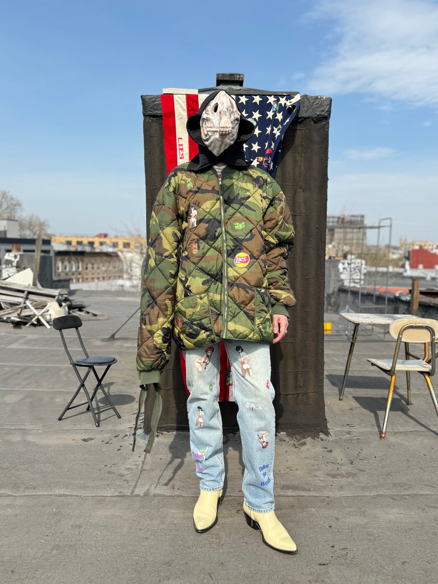 7xL state property camo bomber (collection 2)
