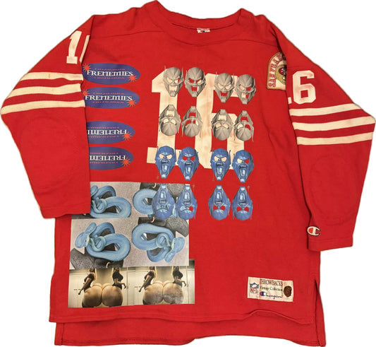 Frenemies 3 quarter sweatshirt jersey
