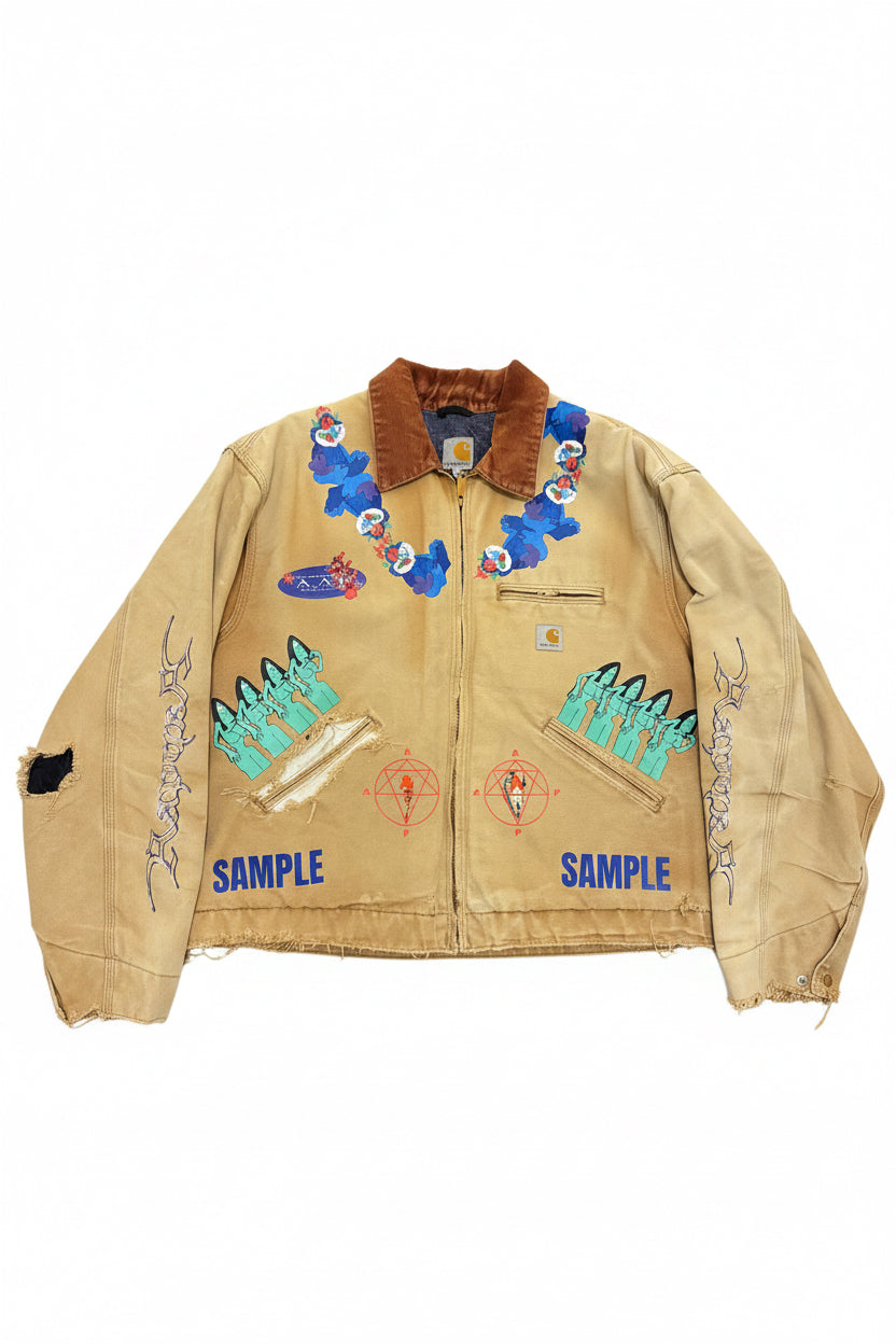 AAP Agenda distressed Carhartt Detroit jacket (Sample)