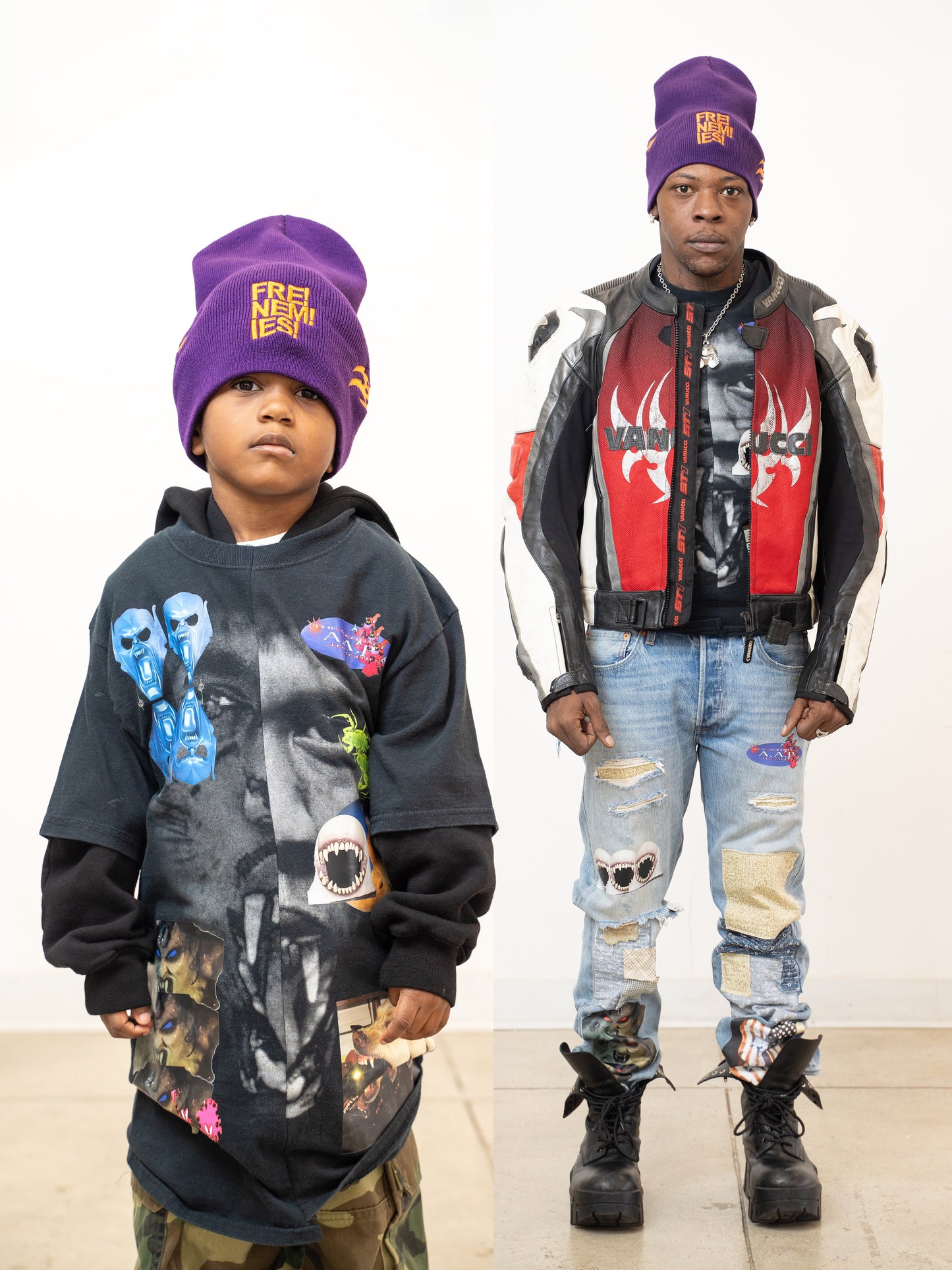 Frenemies embroidered beanie