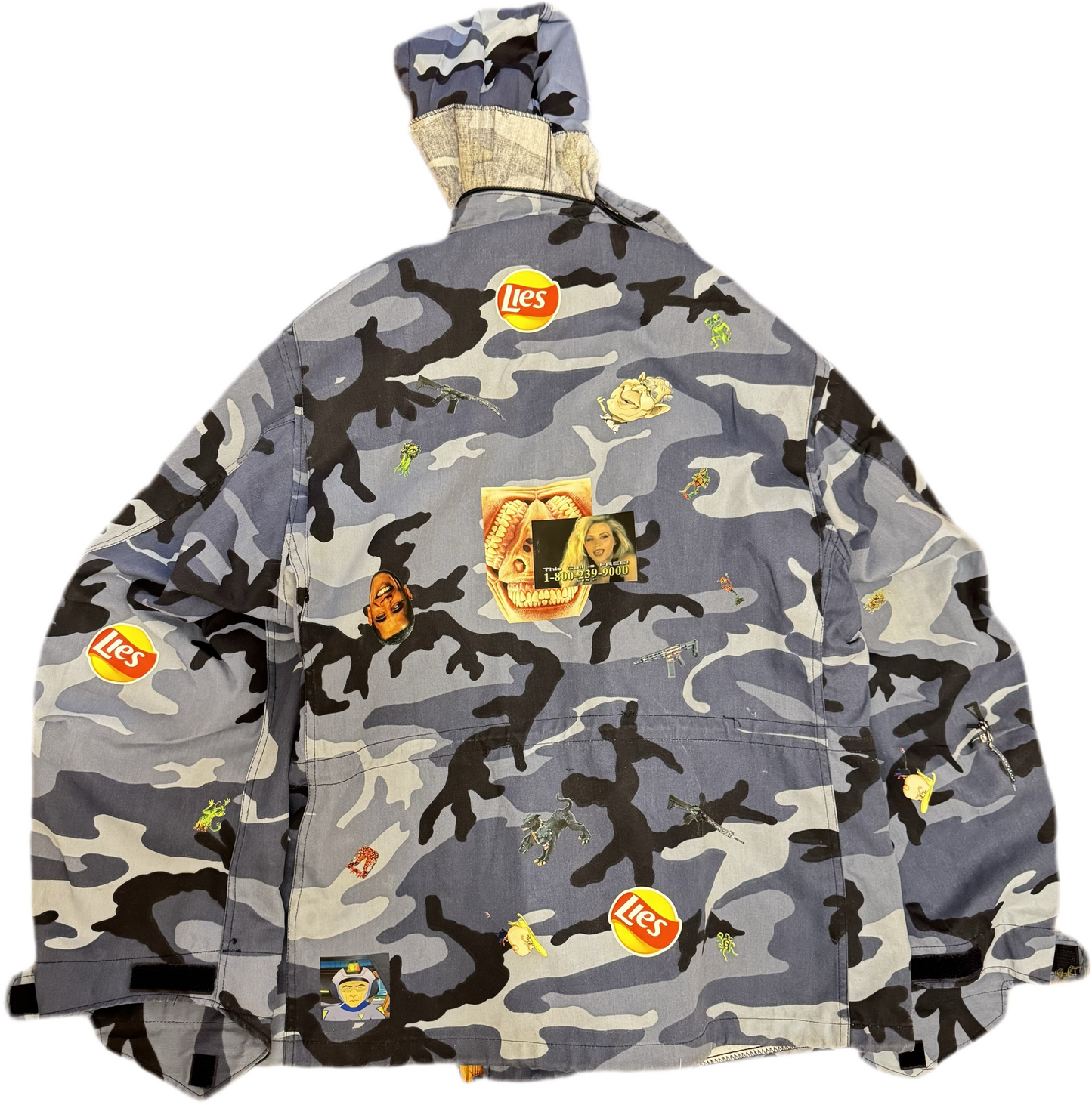 M-65 "Lies" blue camo field jacket(collection 2) (2025)